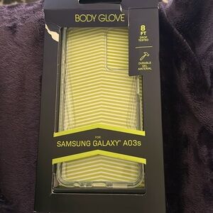 Body Glove Cell Phone Case Clear Green NEW Fits Samsung Galaxy A03 Durable